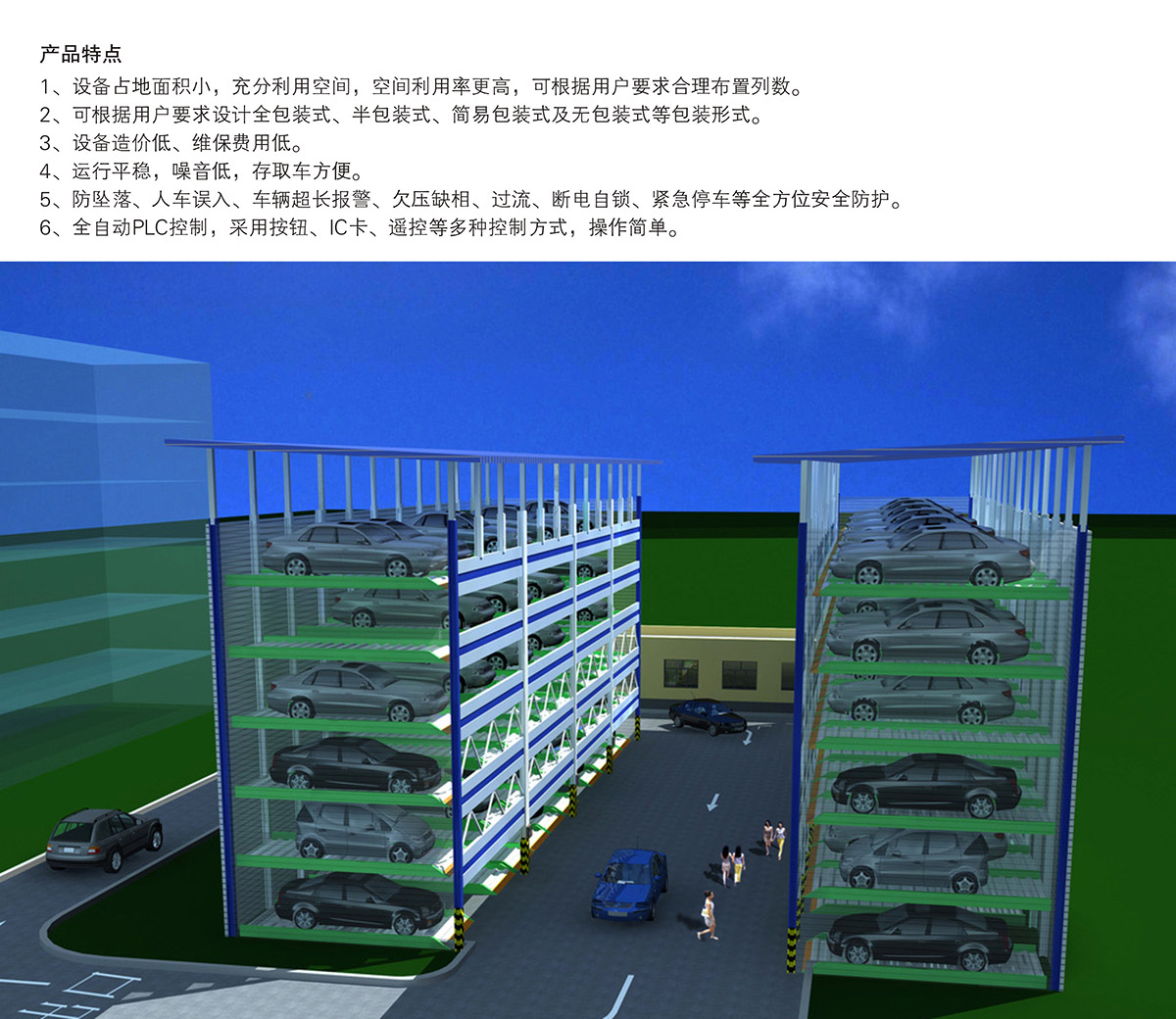重庆PSH6六层升降横移立体停车设备产品特点.jpg